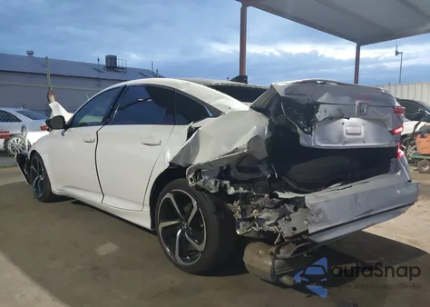 2022 Honda Accord Sport from USA, damaged, VIN 1HGCV1F38NA065591